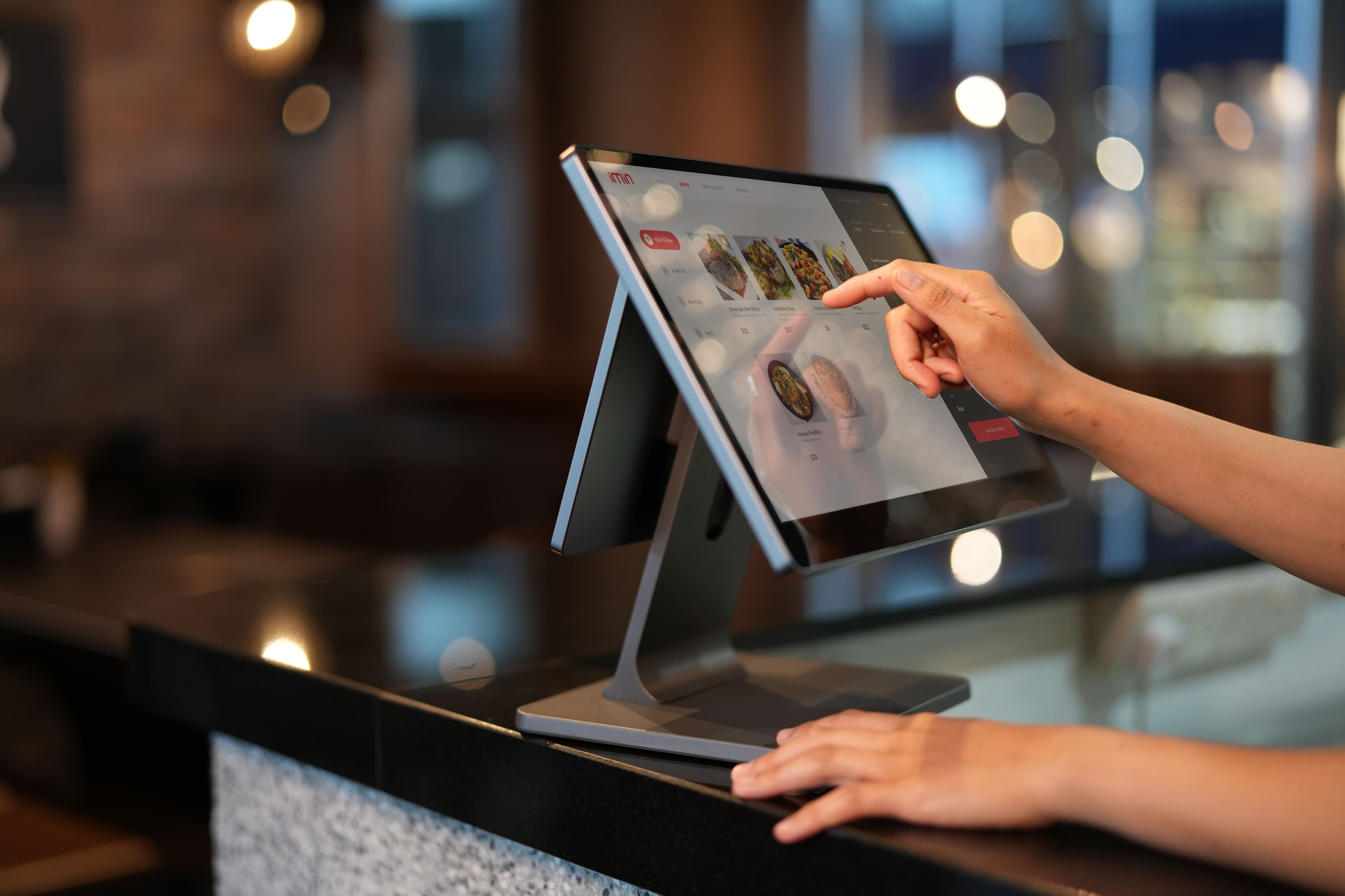 Touch-screen kiosks that talk back